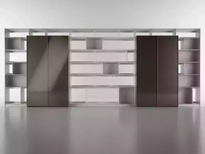 B and B bookcase 7 with books 