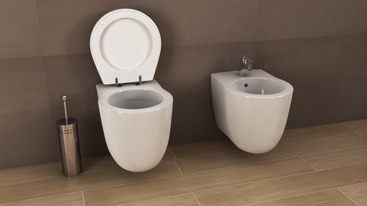 Ideal standard Small plus toilet 3D model_1