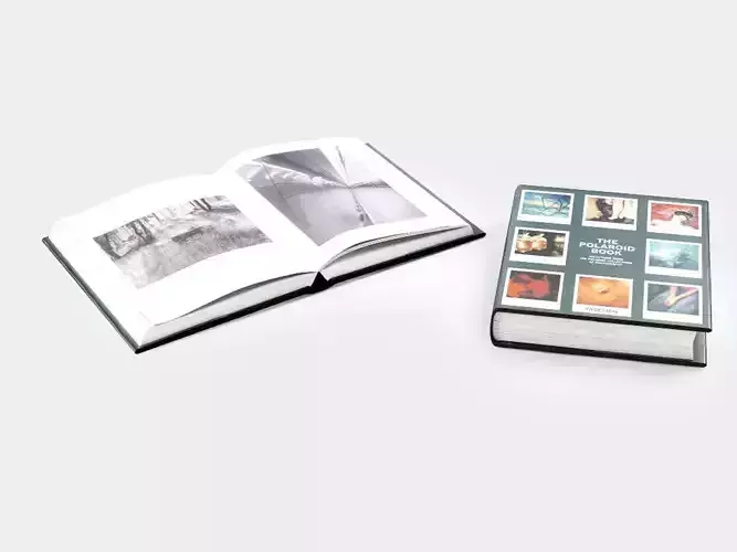 Open book 3D model