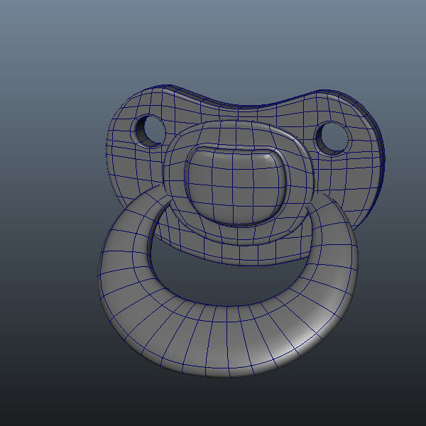 Pacifier 3D model_5