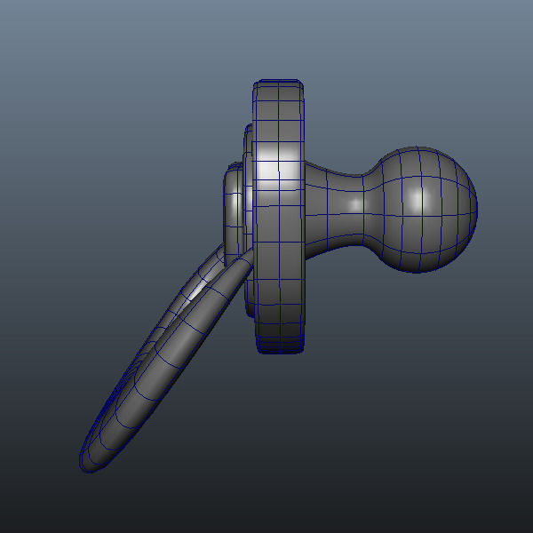 Pacifier 3D model_4