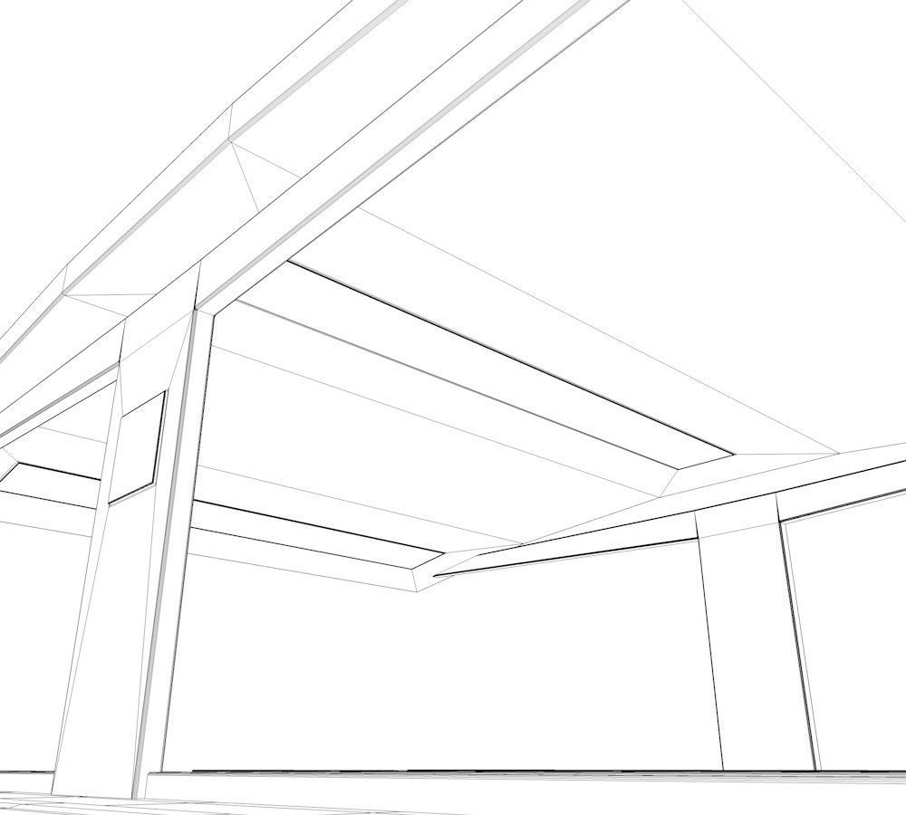 Electric Vehicle Car Charging Station Complex 3D model_41