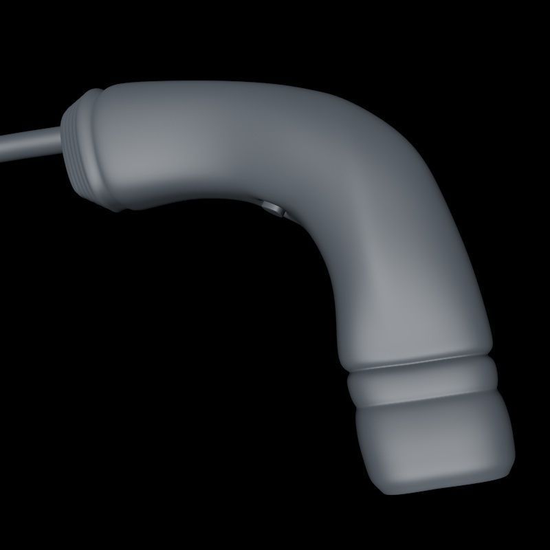 Electric Vehicle Car Charging Station Complex 3D model_30