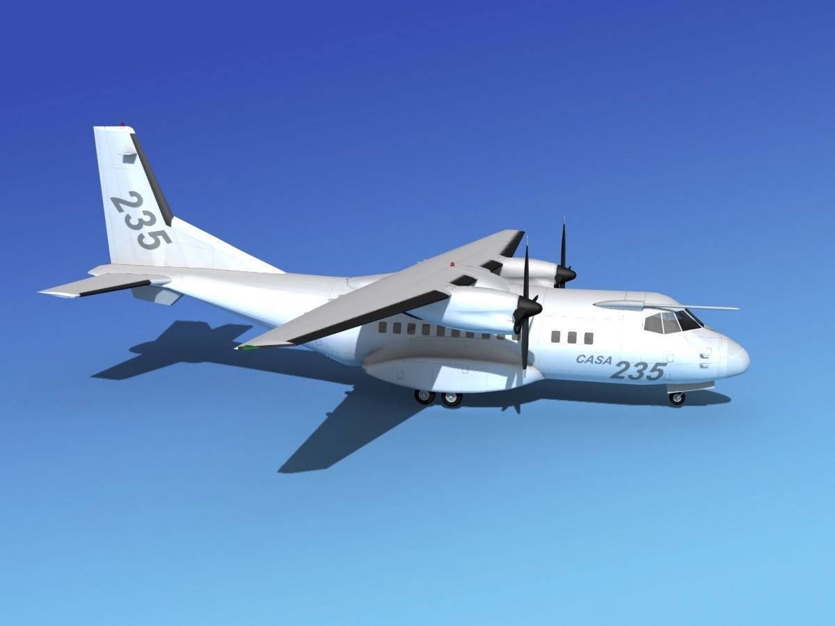 Casa CN-235 CASA 3D model_3
