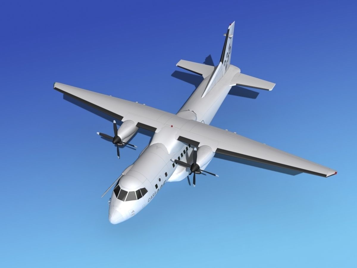 Casa CN-235 CASA 3D model_10