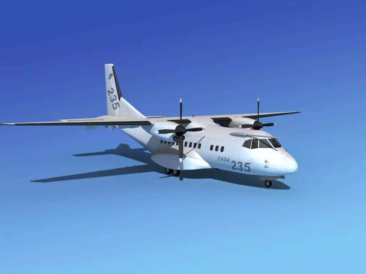 Casa CN-235 CASA 3D model_0
