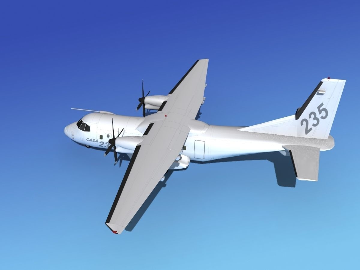 Casa CN-235 CASA 3D model_9
