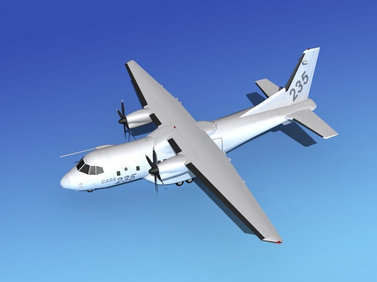 Casa CN-235 CASA 3D model_8