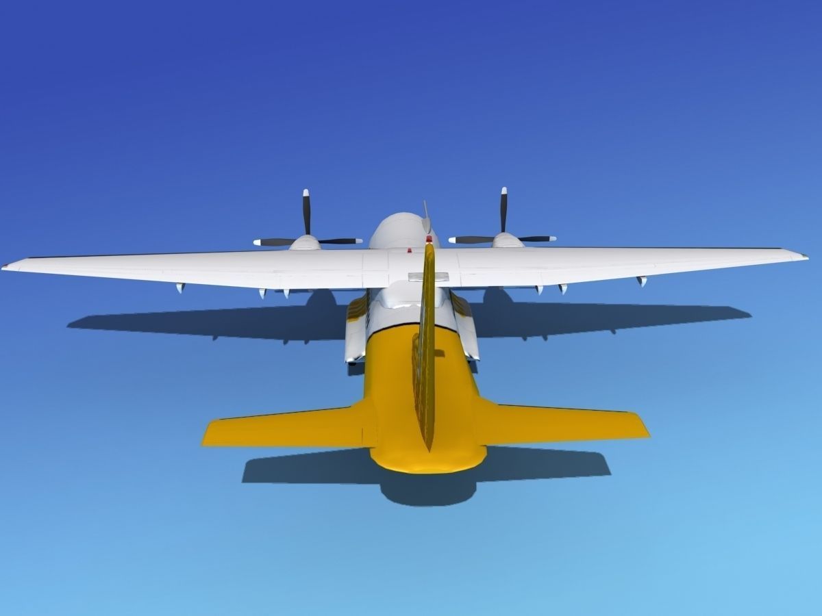 Casa CN-235 Charter One 3D model_15