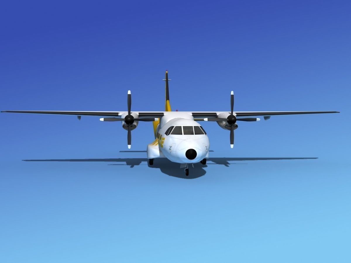 Casa CN-235 Charter One 3D model_8
