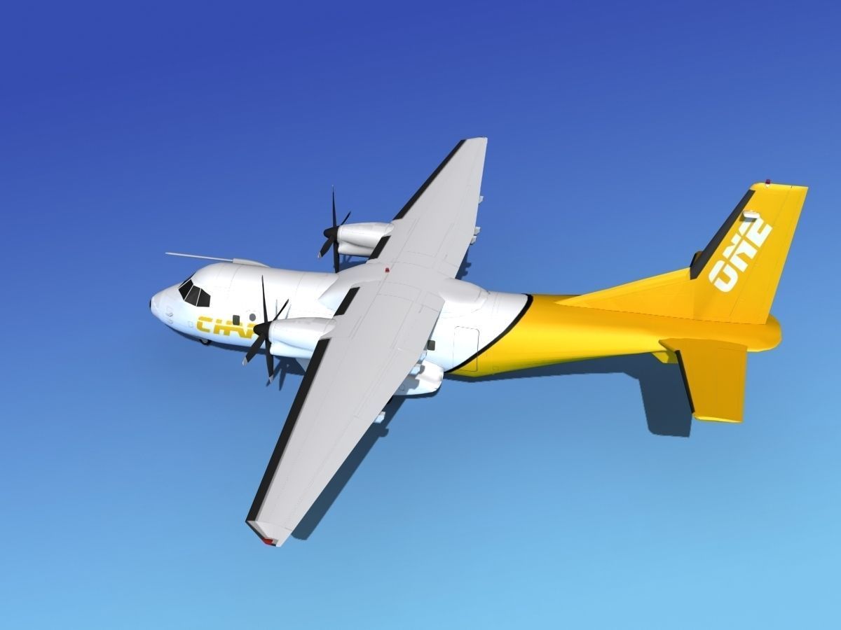 Casa CN-235 Charter One 3D model_3