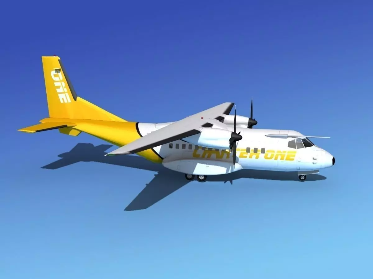 Casa CN-235 Charter One 3D model_0