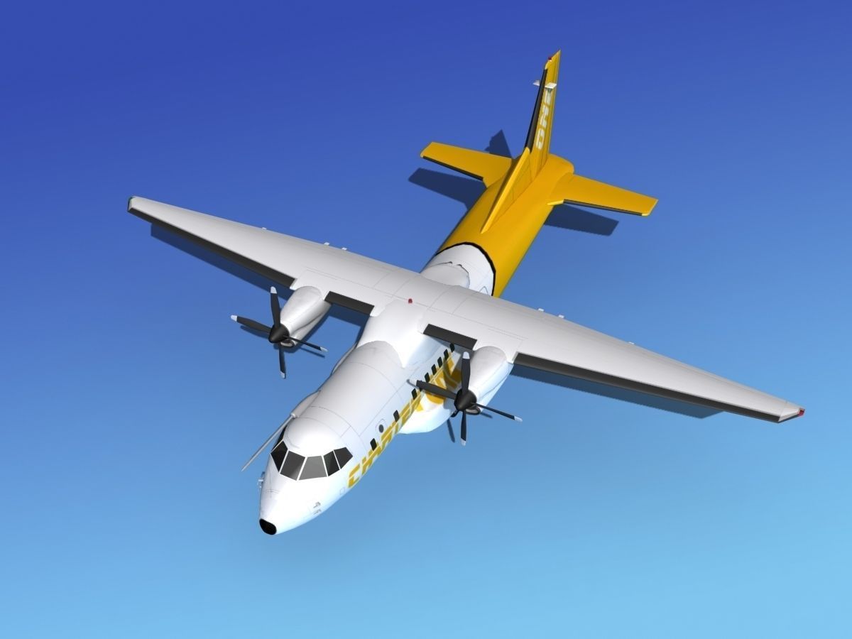 Casa CN-235 Charter One 3D model_16