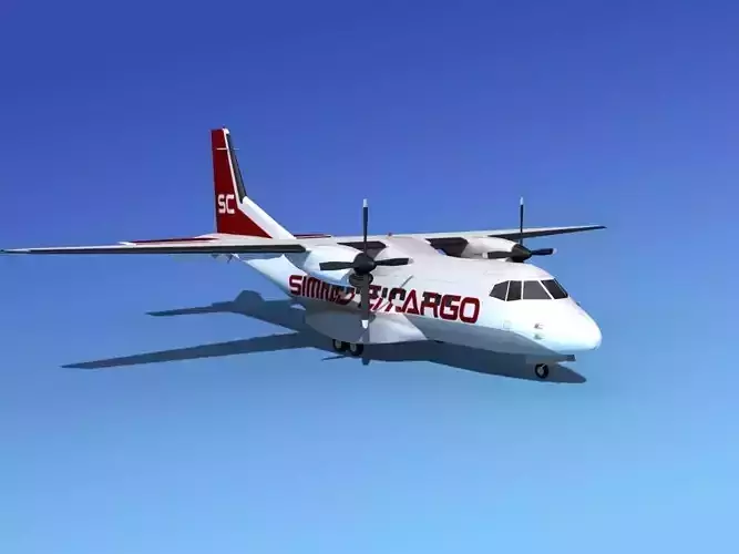 Casa CN-235 Simmons Cargo 3D model