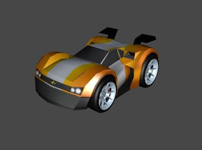 Mega Car Pack Low-poly 3D model_2