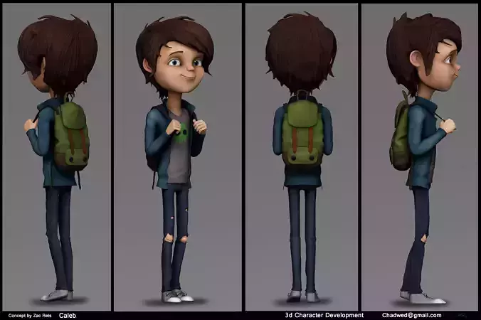 Caleb deigned by Zac Rets 