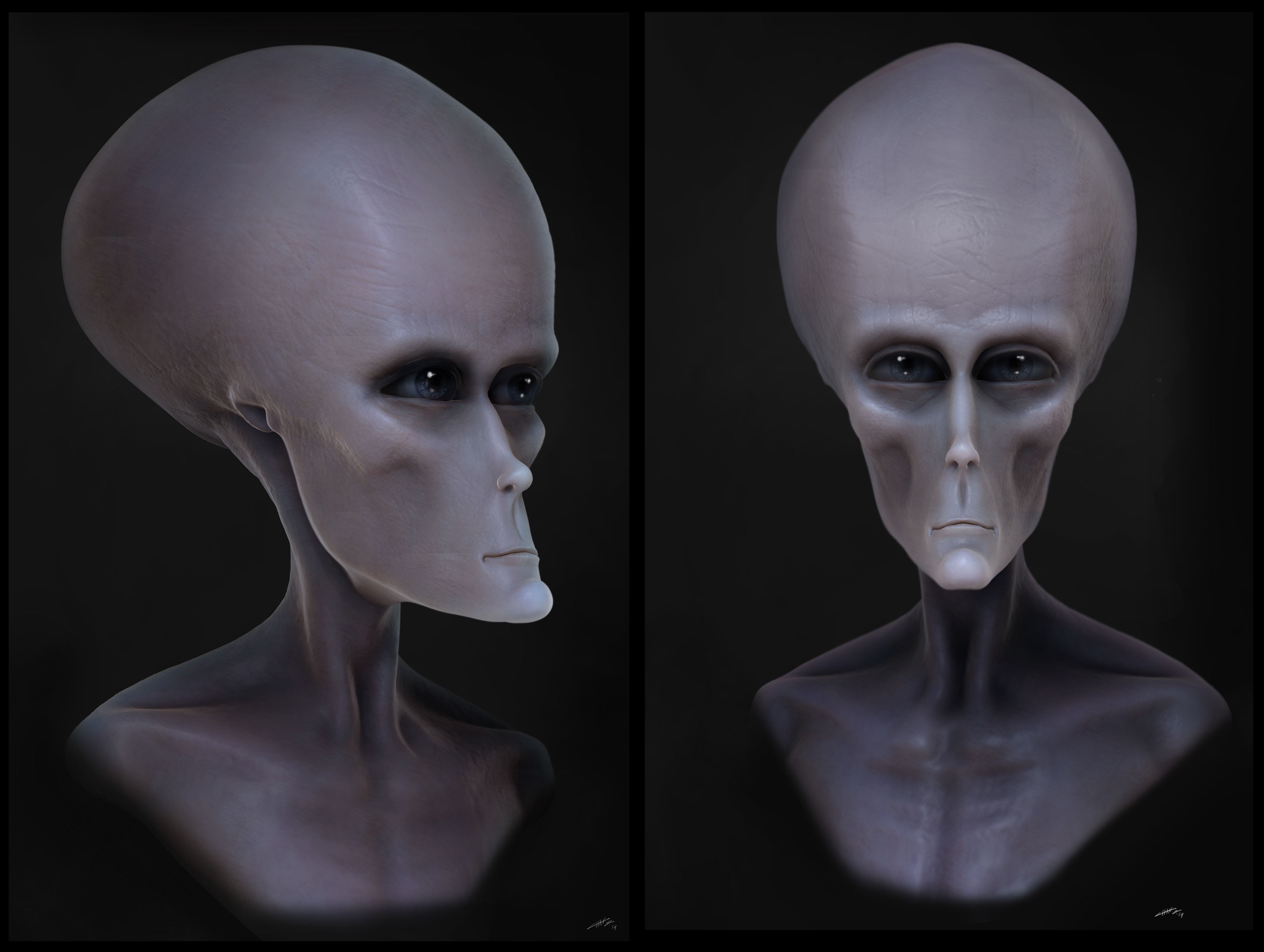 extraterrestrial  pack  3D model_2