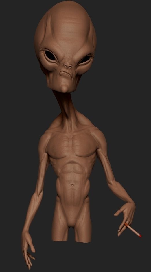 extraterrestrial  pack  3D model_6