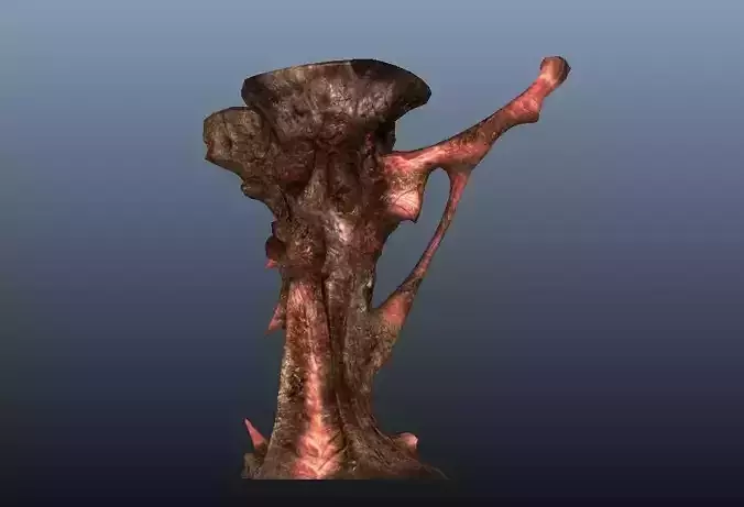 Alien Rocks Low-poly 3D model