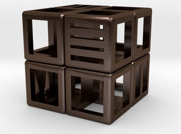 Dice 3D print model_1