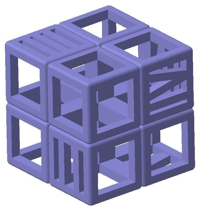 Dice 3D print model_4