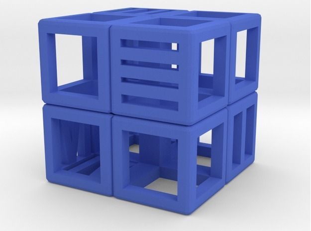 Dice 3D print model_2