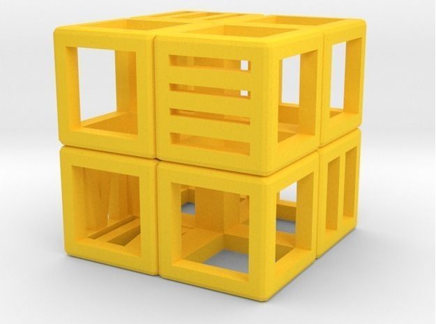 Dice 3D print model_3