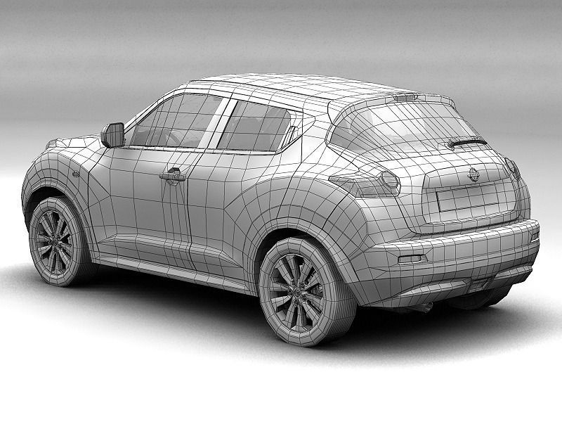 Nissan Juke 2011 3D model_10