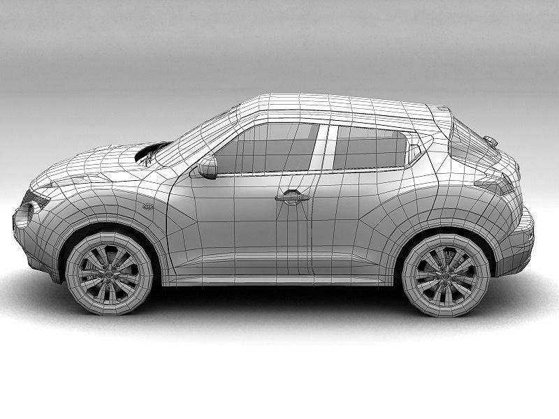 Nissan Juke 2011 3D model_9
