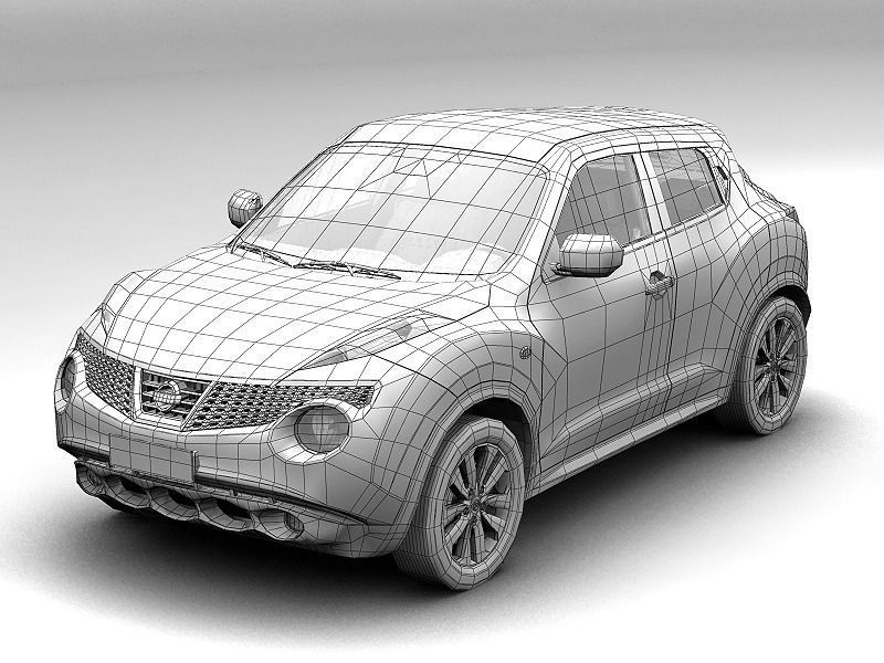 Nissan Juke 2011 3D model_8