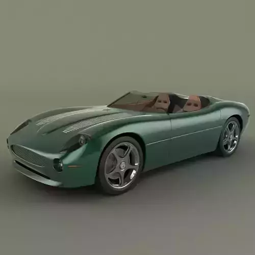 Jaguar XK 180  Concept 3D model