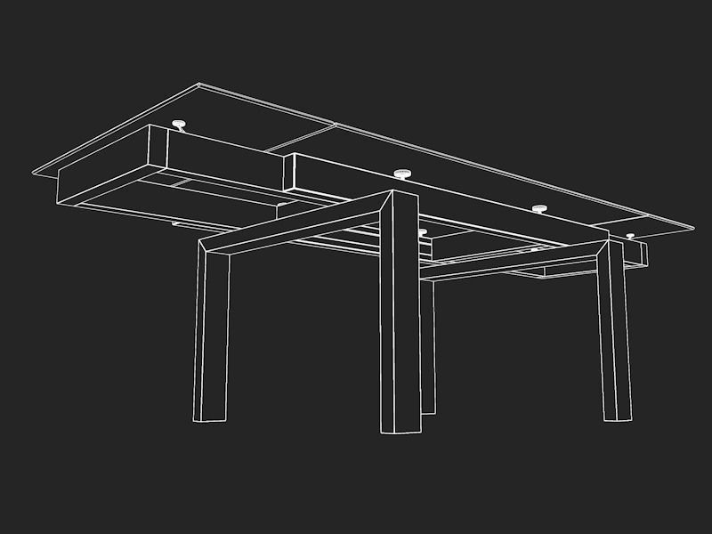 Calligaris Hyper open 3D model_7