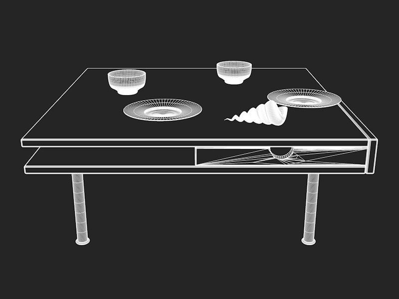 Table N17  3D model_2