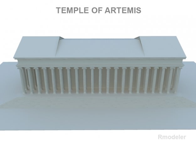 Artemis Temple 3D model_2