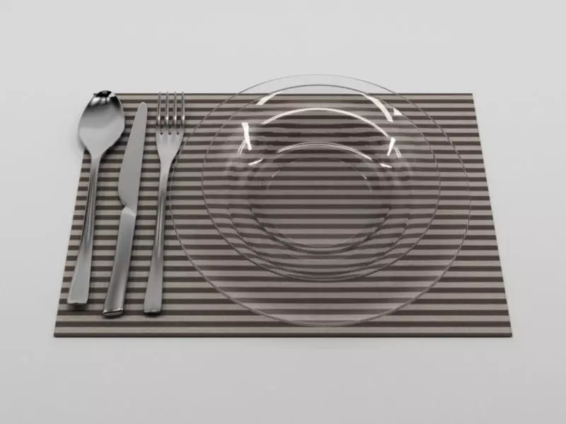 Dining sets N74 3D model