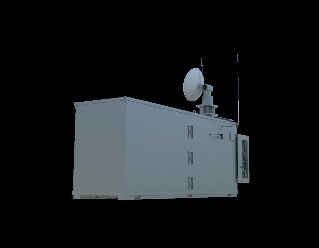 Top Secret - USAF Drone Control Station 3D model_6