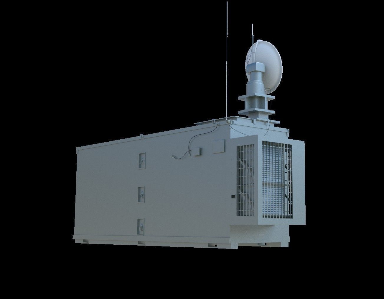 Top Secret - USAF Drone Control Station 3D model_7