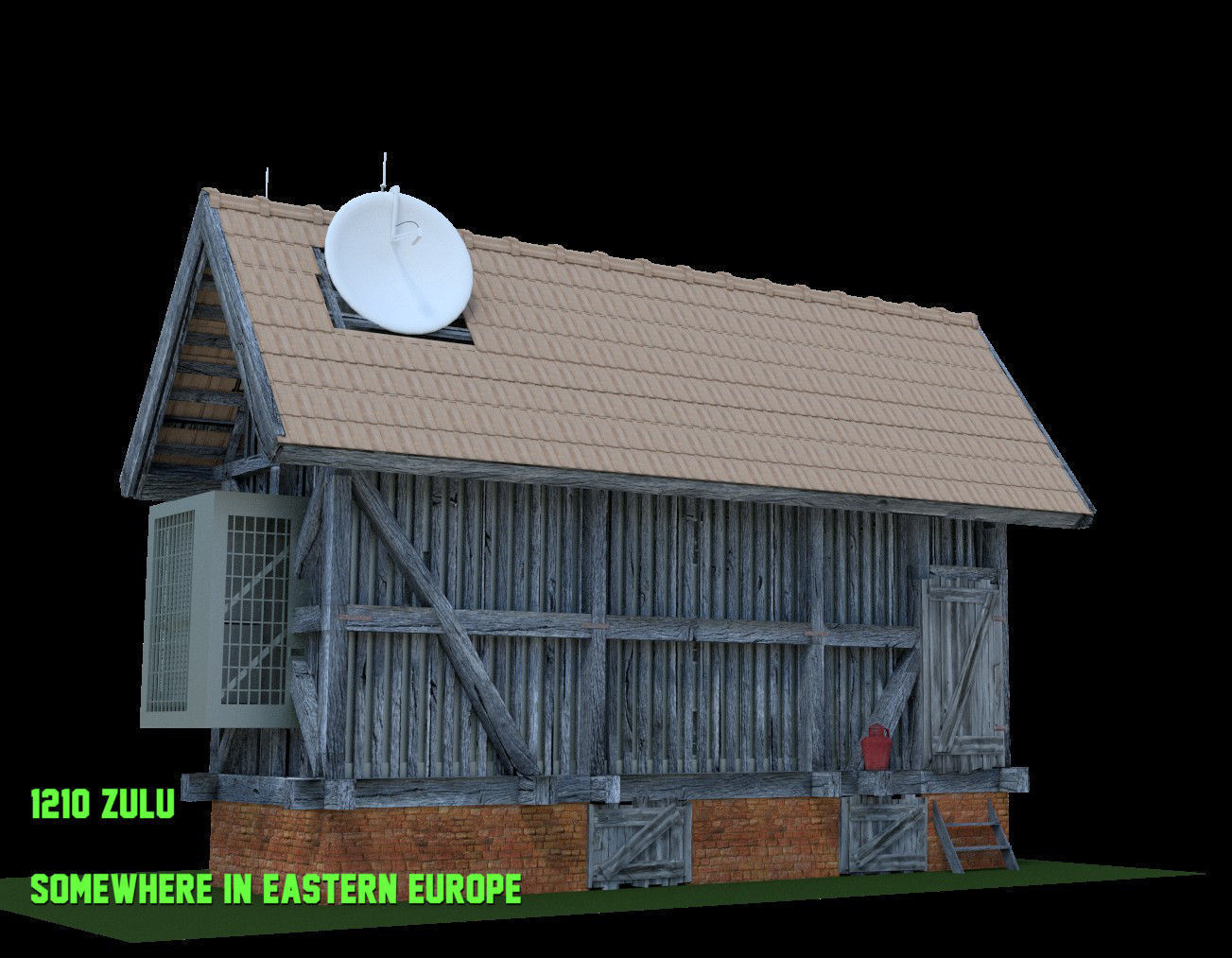 Top Secret - USAF Drone Control Station 3D model_8