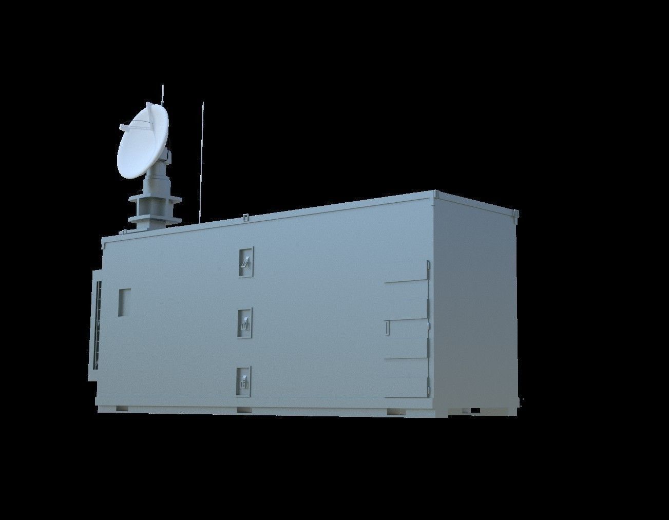 Top Secret - USAF Drone Control Station 3D model_5