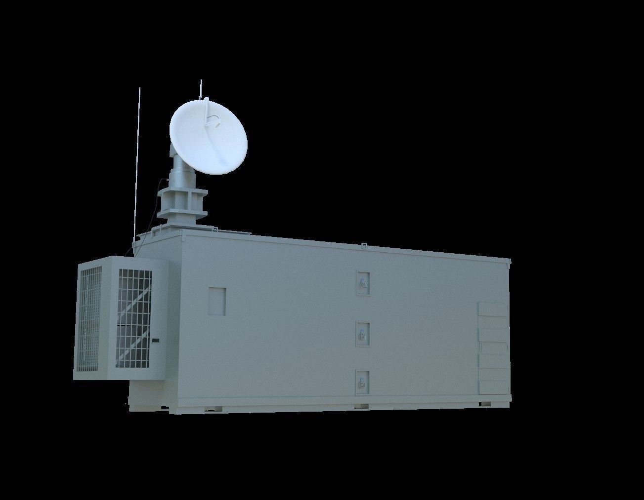 Top Secret - USAF Drone Control Station 3D model_4