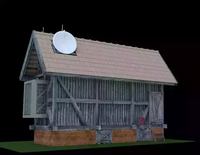 Top Secret - USAF Drone Control Station 3D model