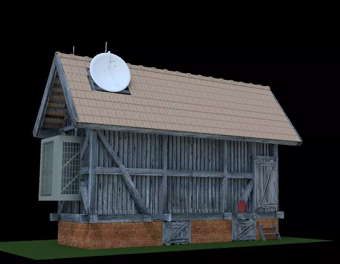 Top Secret - USAF Drone Control Station 3D model_0