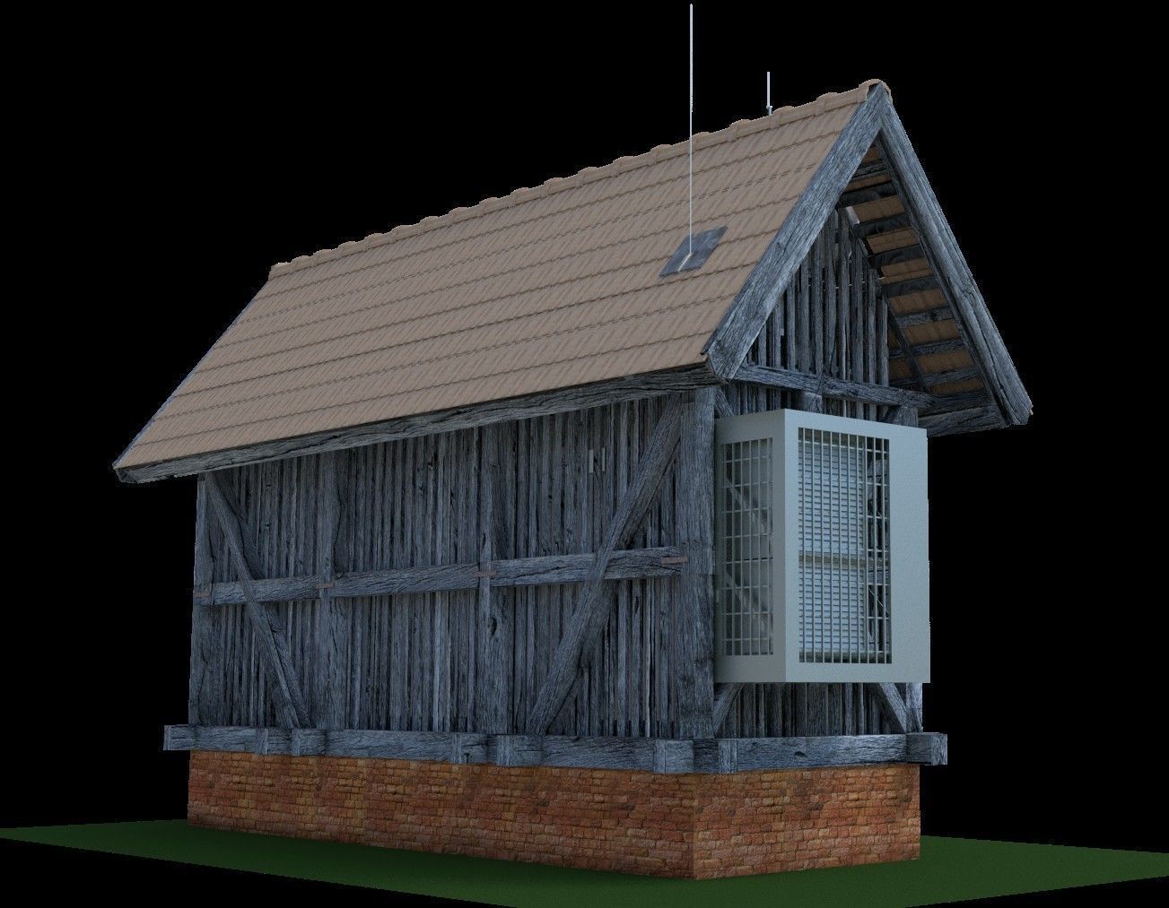 Top Secret - USAF Drone Control Station 3D model_3