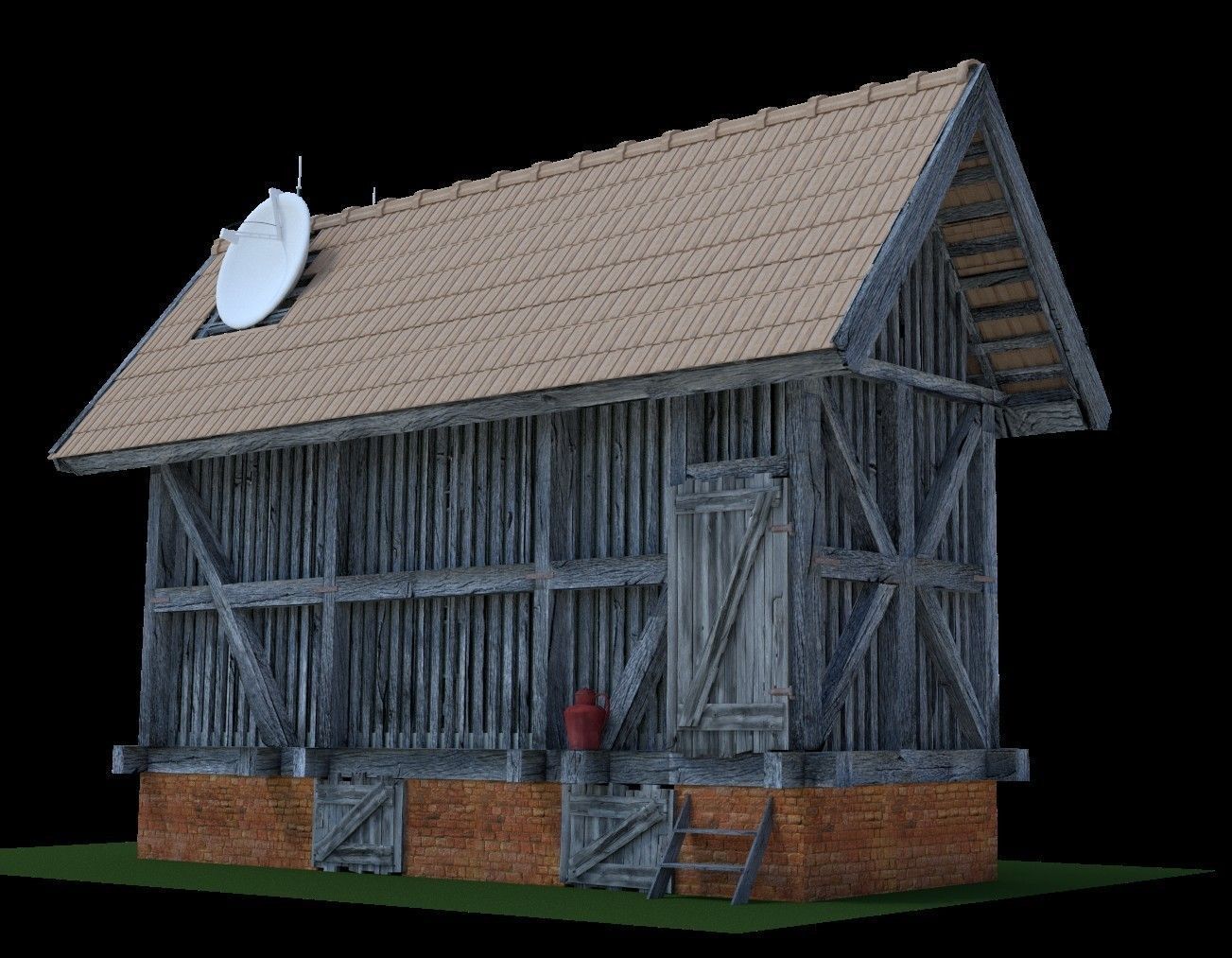Top Secret - USAF Drone Control Station 3D model_1