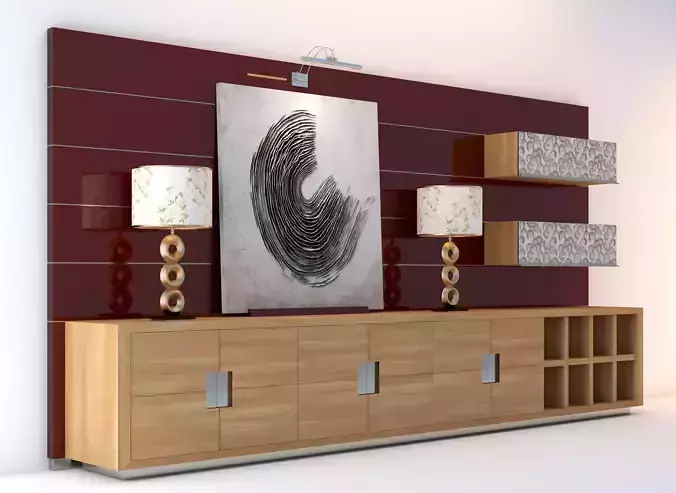 Wall Cabinet 3D model