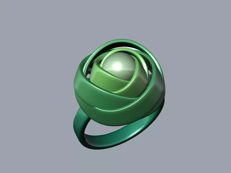 rose ring Free 3D print model