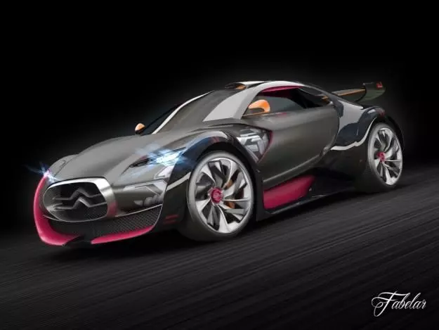 Citroen Survolt 3D model_0