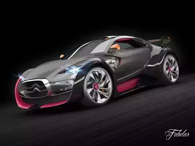 Citroen Survolt 3D model