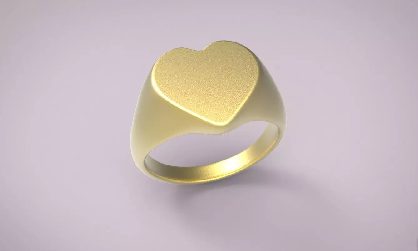 ring heart 7 3D print model_0
