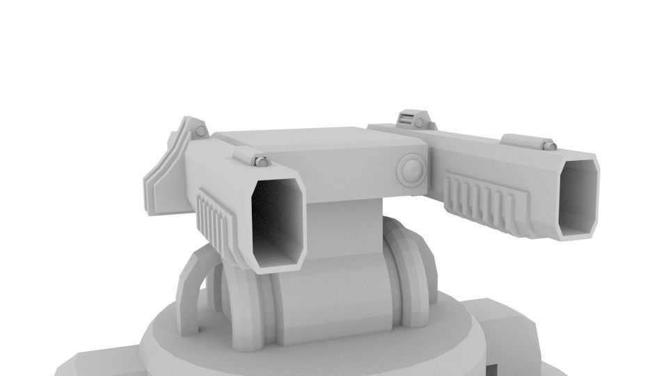 Ultimate Engineer Turret Pack 3D model_2